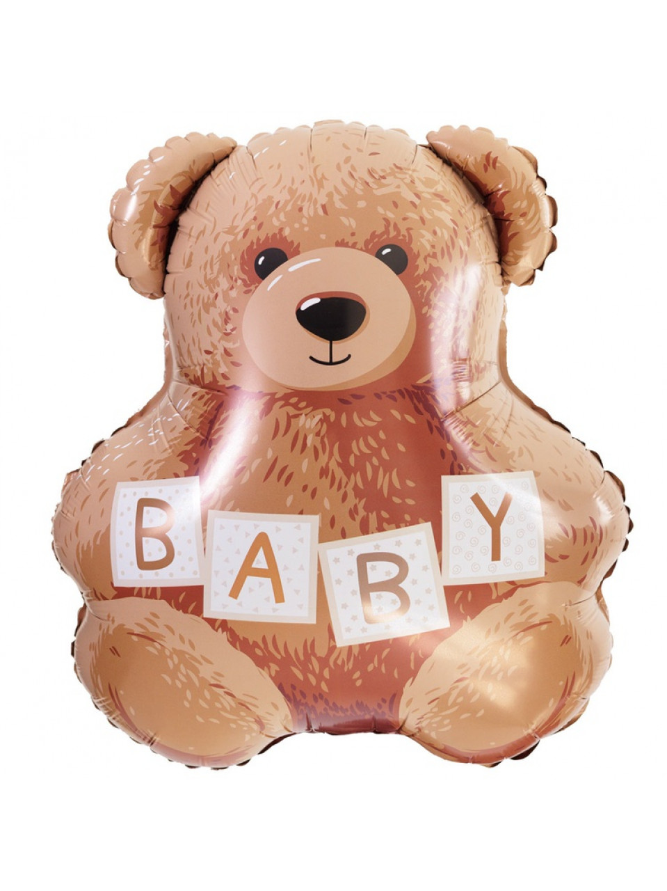 Фольгированный шар фигура Мишка Baby, на выписку  из роддома с быстрой доставкой